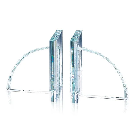 Chipped Bookends - Jade
