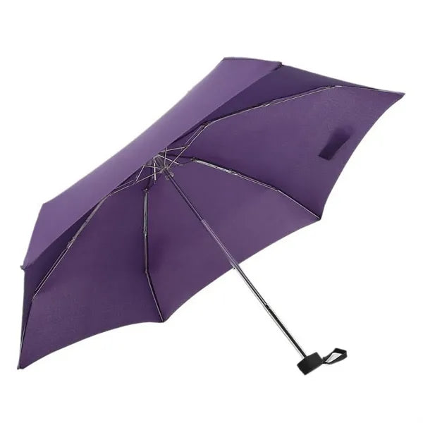 37" Pocket Mini Travel Umbrella With Hard Capsule Case