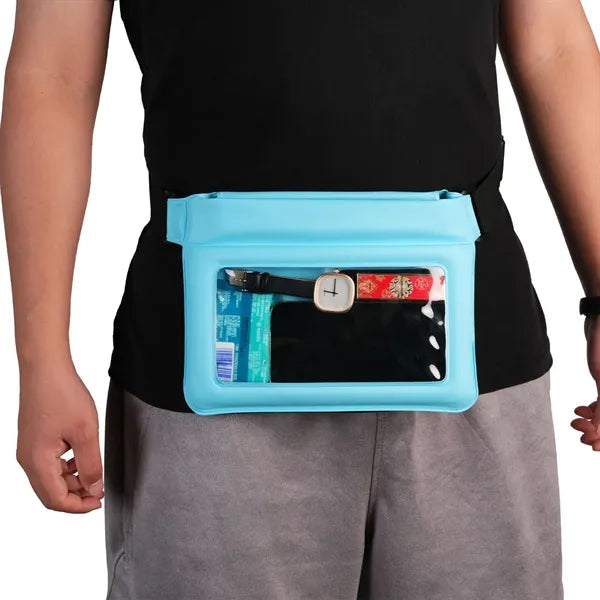 PVC Inflatable Floating Waist Bag Waterproof Fanny Pack