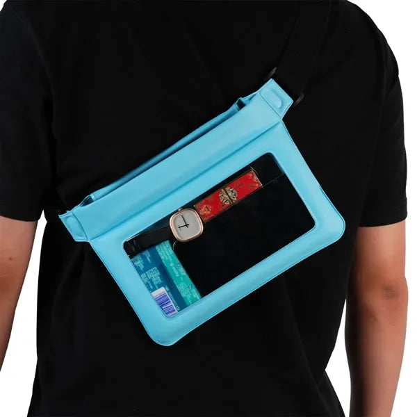 PVC Inflatable Floating Waist Bag Waterproof Fanny Pack