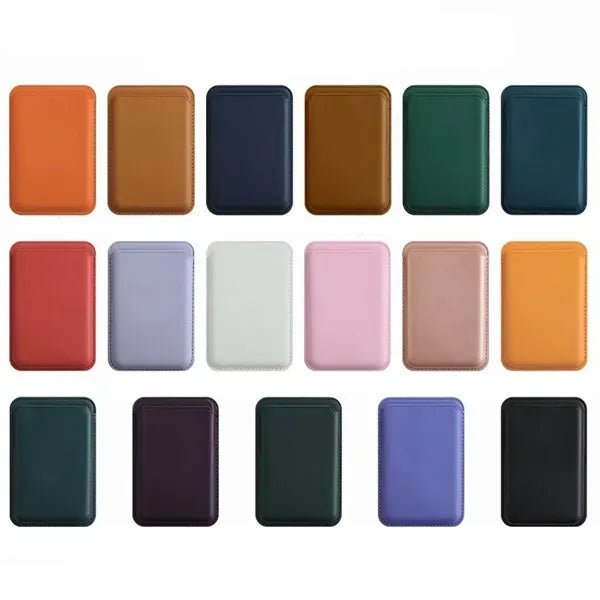 23-Piece Strong Magnetic Leather Card Holder