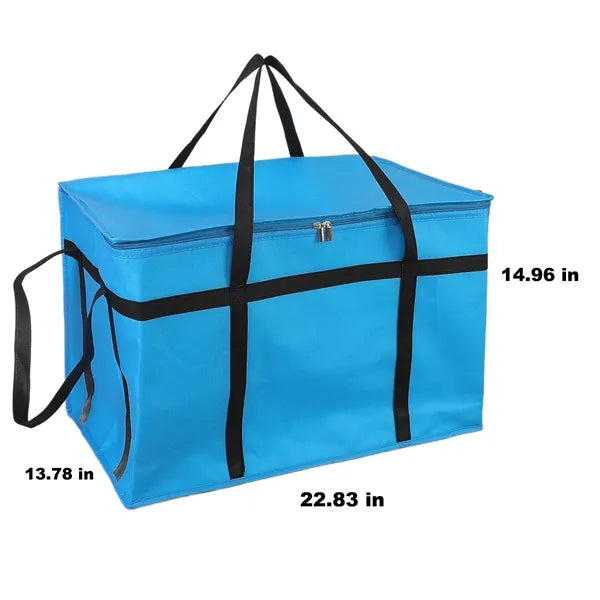 Large Insulated Grocery Cooler Bags Food Delivery Freezer