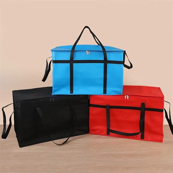 Large Insulated Grocery Cooler Bags Food Delivery Freezer