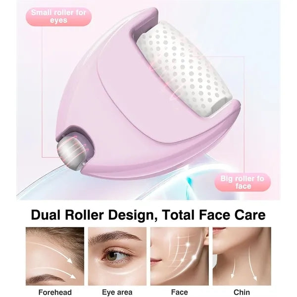 2-in-1 Ice Eye Face Roller