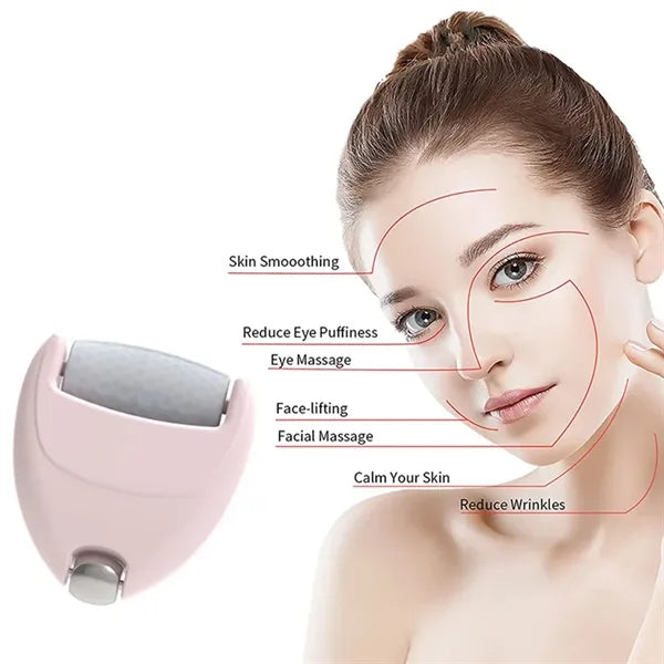 2-in-1 Ice Eye Face Roller