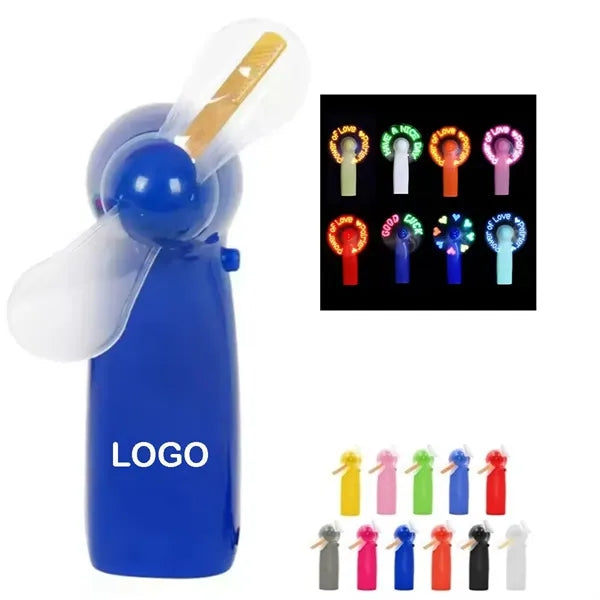 Handheld LED Fan Programmable Message