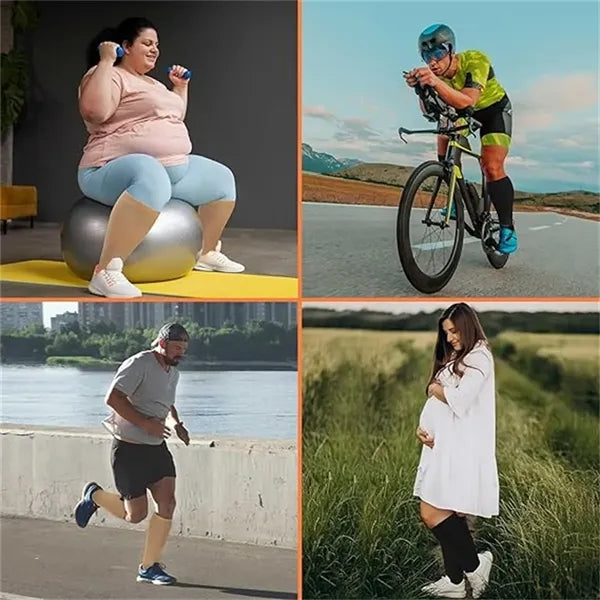 Plus Size Compression Socks in Pairs