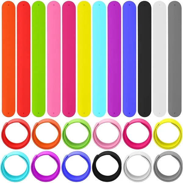 Silicone Slap Bracelet Wristband Band