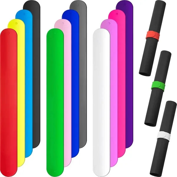 Silicone Slap Bracelet Wristband Band