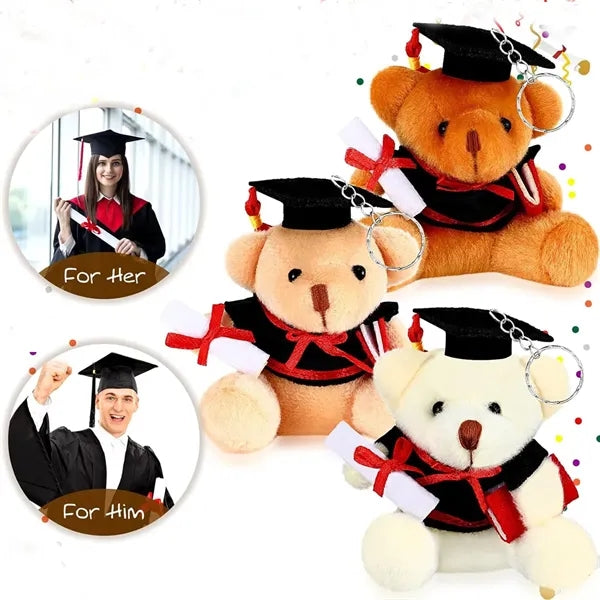Mini Graduation Bear Keychain Crafts