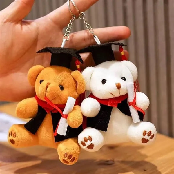 Mini Graduation Bear Keychain Crafts