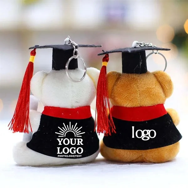 Mini Graduation Bear Keychain Crafts