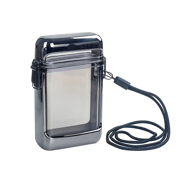 Waterproof Moistureproof Cigarette Box With Lanyard