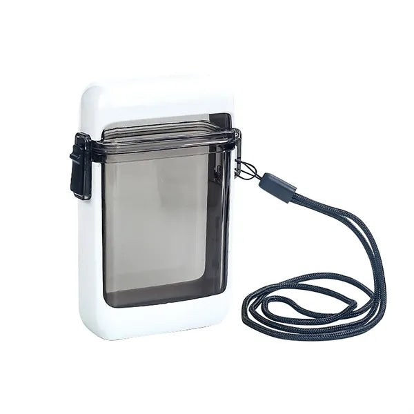 Waterproof Moistureproof Cigarette Box With Lanyard