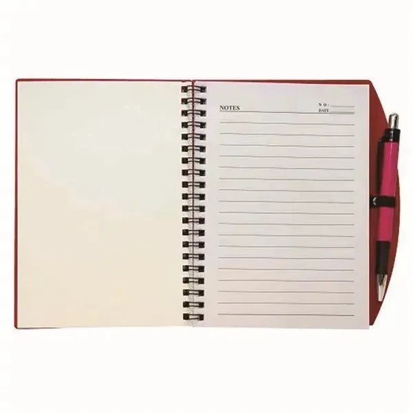 Waterproof Spiral Notepad with Attached Pen (A5/A6)