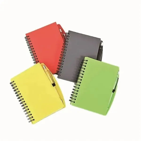 Waterproof Spiral Notepad with Attached Pen (A5/A6)