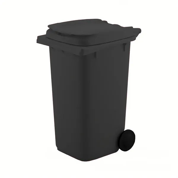 Mini Plastic Trash Can Pen Holder