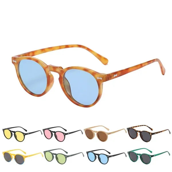 Lightweight Polarized Round Sunglasses
