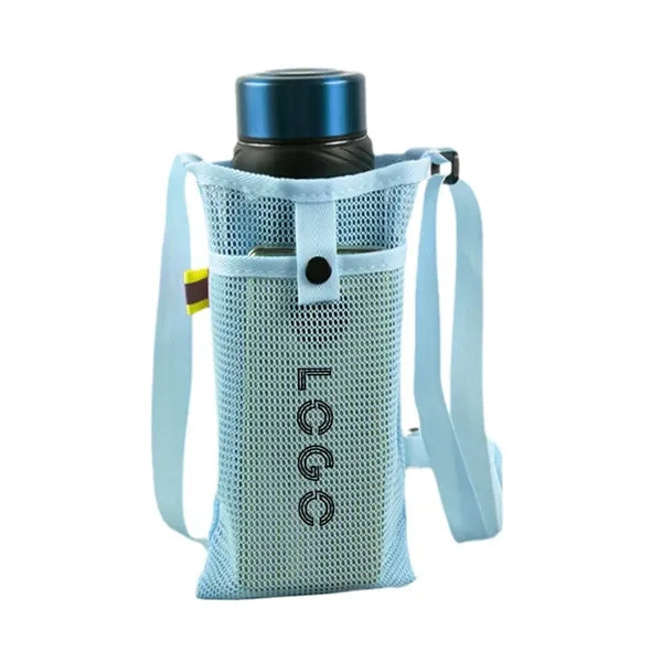 Insulated Mesh Water Bottle Carrier Sleeve