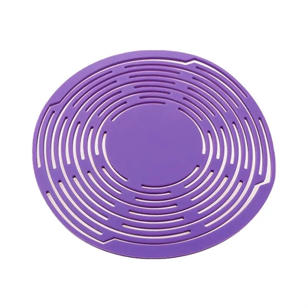 2-in-1 Collapsible Round Portable Carrier & Coaster