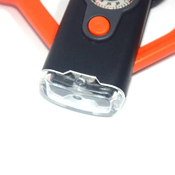 7-in-1 Multi-Function Survival Whistle Compass
