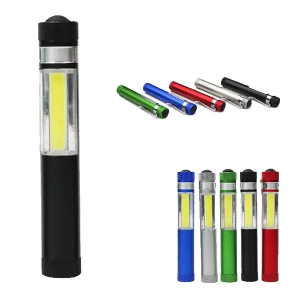 Magnetic COB Pen Shape Work Light W/ Clip