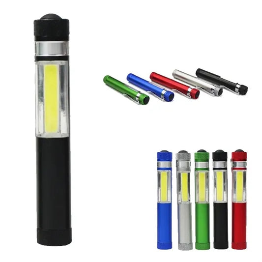 Magnetic COB Pen Shape Work Light W/ Clip