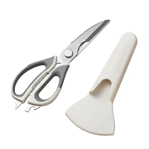Multi Functional Kitchen Scissors With Sleeve