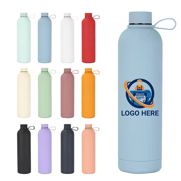 16oz Vacuum-Insulated Stainless Steel Sport Flask