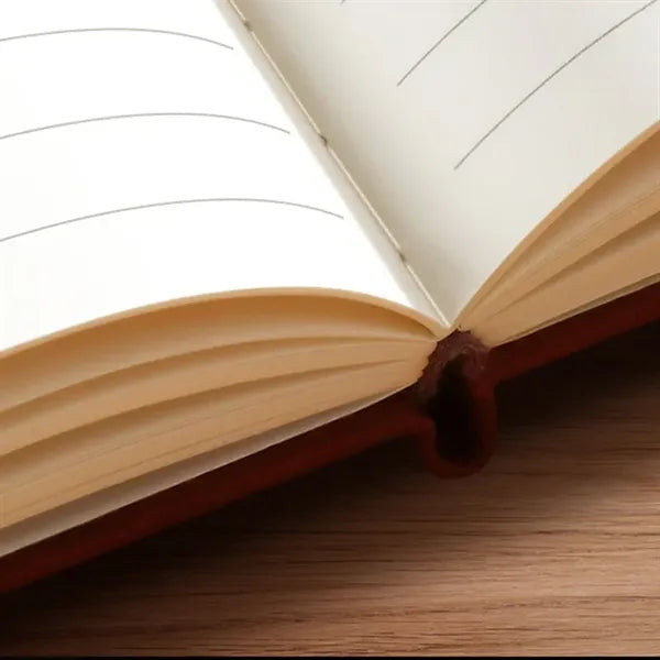 Premium Soft-Touch Leather Notebook With Pen Loop