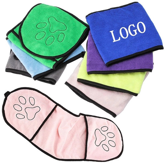 Microfiber Pocket Quick Drying Pet Towel