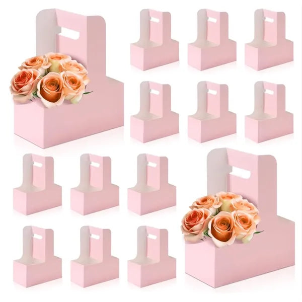 Disposable Drink Carrier With Handle