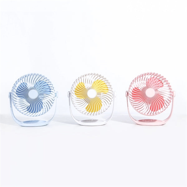 7" Rechargeable Mini Fan with 2000mah Battery