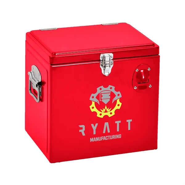 Metal Party Cooler, Front Imprint