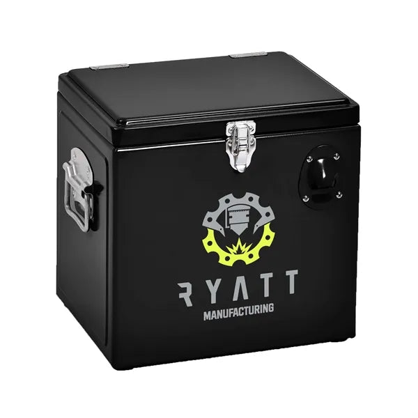Metal Party Cooler, Front Imprint
