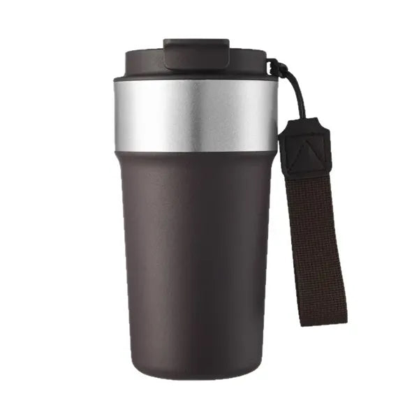 Portable Stainless Steel Straw Coffee Bottle