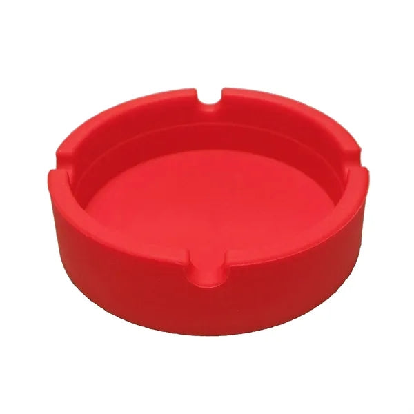 Heat Resistant Round Silicone Ashtray