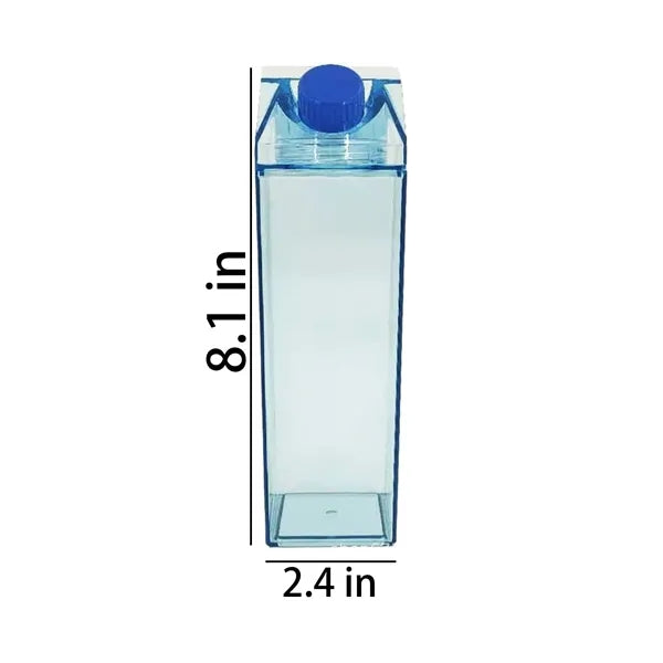 16oz Milk Carton Plastic Tumbler