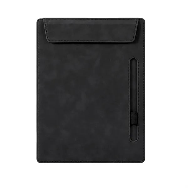 A4 Document Folder Magnetic Leatherette Office Portfolio
