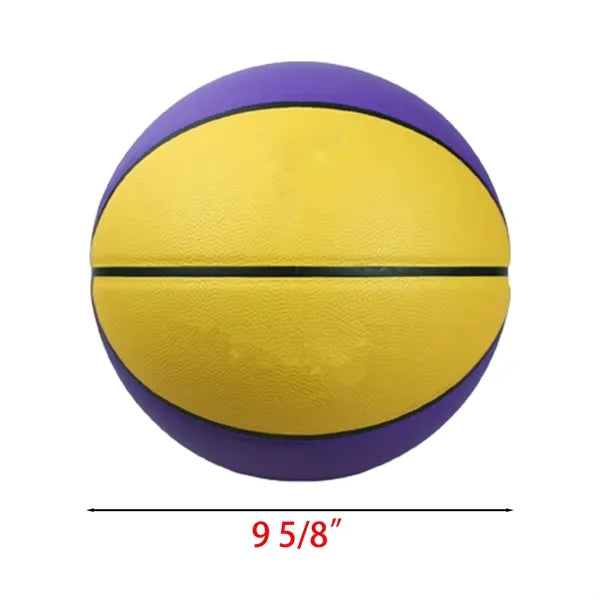 7# PU Basketball(White/Black Seam)