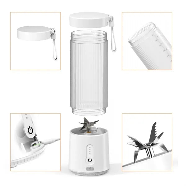 Portable Rechargeable Blender Bottle for Smoothies & Travel