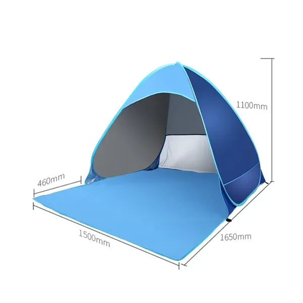 Pop Up Beach Tent Sun Shelter for Outdoor Promotions