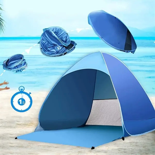 Pop Up Beach Tent Sun Shelter for Outdoor Promotions