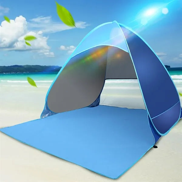 Pop Up Beach Tent Sun Shelter for Outdoor Promotions