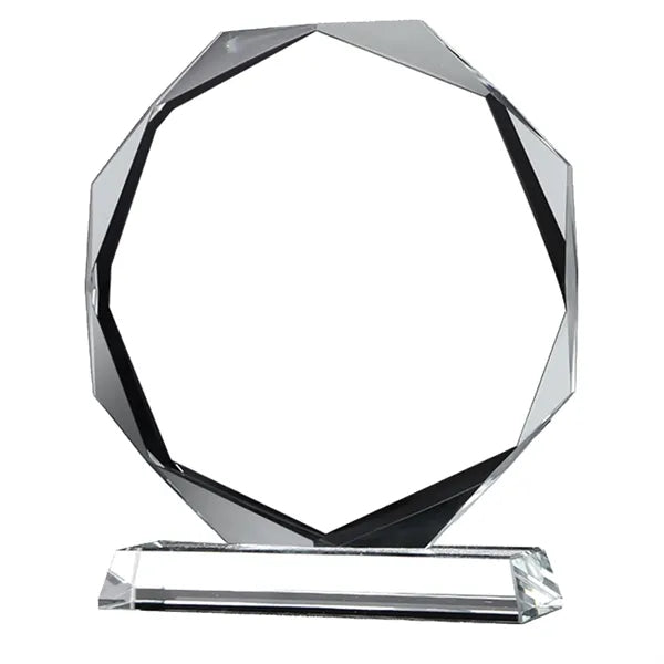 4" Distinctive Crystal Recognition Trophy