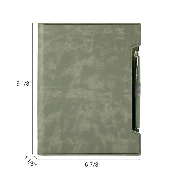 A5 Faux Leather Refillable Notebook