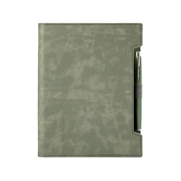 A5 Faux Leather Refillable Notebook