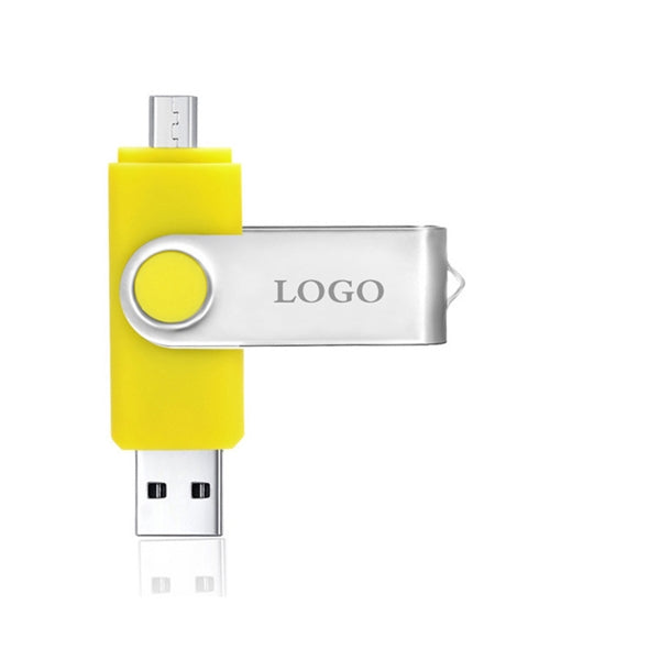 16GB OTG 2.0 Metal USB Flash Drive
