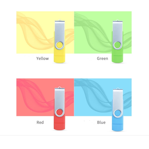 16GB OTG 2.0 Metal USB Flash Drive