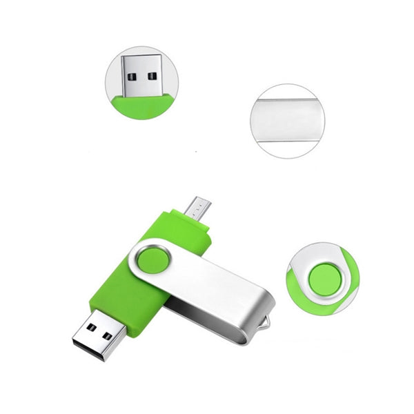 16GB OTG 2.0 Metal USB Flash Drive
